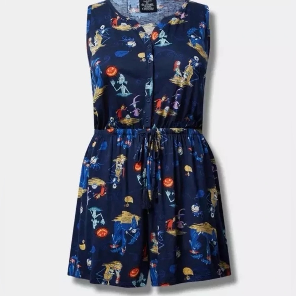 Disney's Nightmare Before Christmas X Torrid Romper - Torrid Size 3 (22-24, 3X)